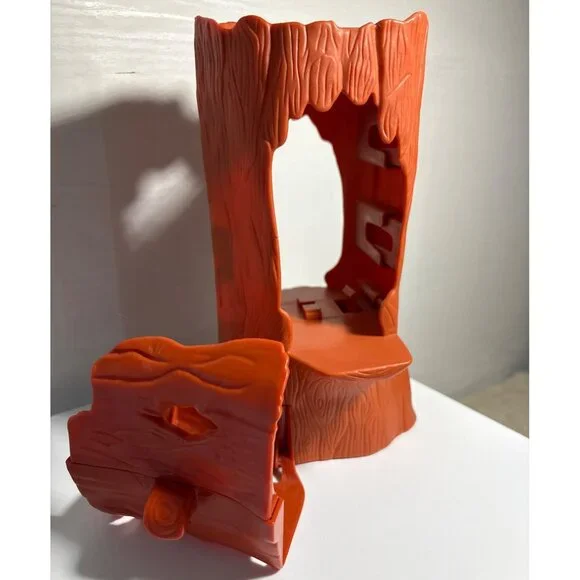 Thomas & Friends Tree Stump Riser Zip Zoom Logging Mattel Plastic 2009 Model R96 - Picture 2 of 6